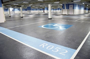 High End Office Installs High Performance Car Park Coating