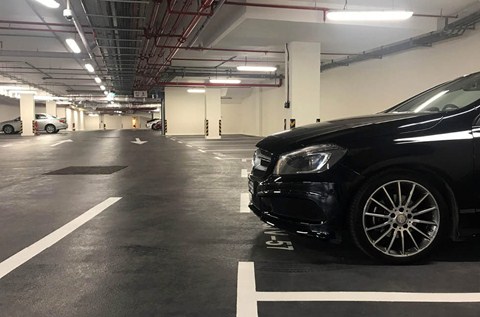 New Car Park Surface Makes a Splash at Marine and  Water Bureau Building