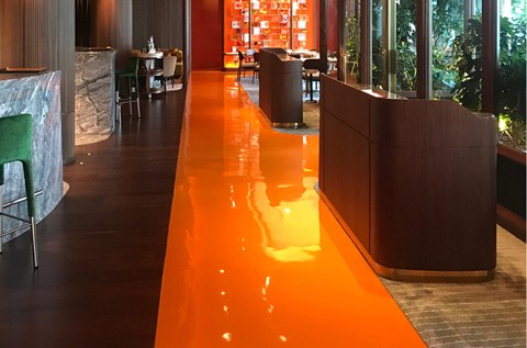 New Restaurant Shines Bright with Flowcrete Flooring