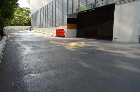 Flowcrete Asia Twin Deckshield ID with Demarcation