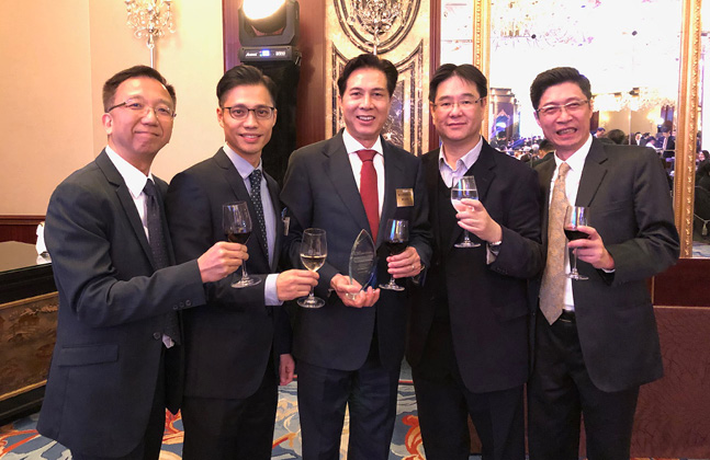 Flowcrete Hong Kong's Biggest Client Win Award