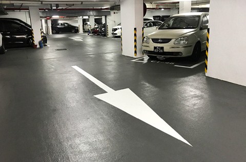 Flowcrete Hong Kong Refurbishes Macau Public Car Park