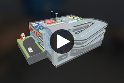 Interactive Car Parks Model