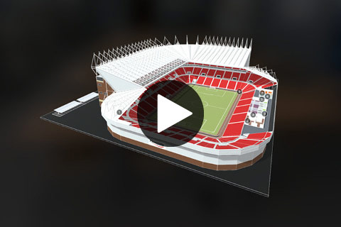 Interactive Stadia Model