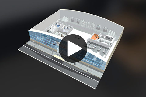 Interactive Shopping Mall Model