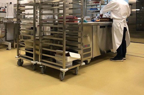 Fresh Flooring for Rosewood Hotel’s Kitchen