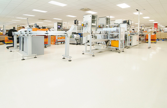 Antistatic flooring