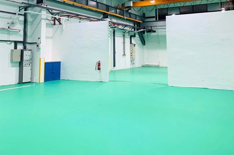 Fresh Floor Finish for Manufacturing Plant