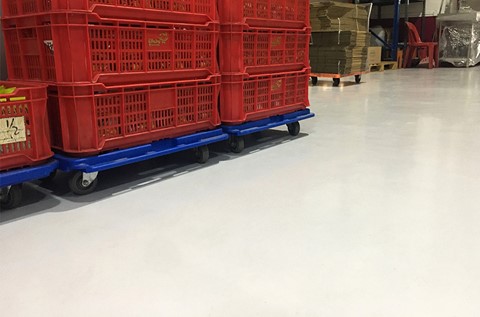 Flowcoat Protects Food Manufacturer’s Warehouse
