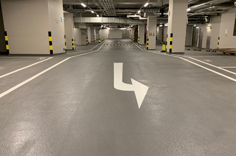 Superior Combination of Isocrete and Deckshield Selected for Hotel Car Park