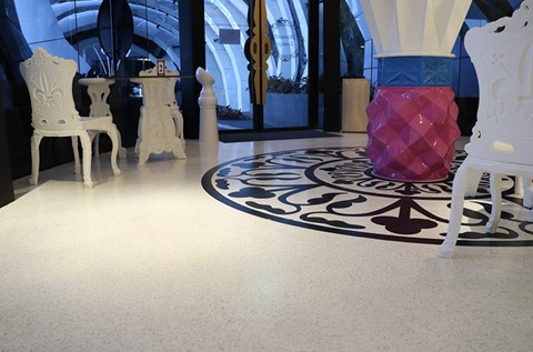 Arte Mont Kiara uses several Flowcrete Flooring Solutions