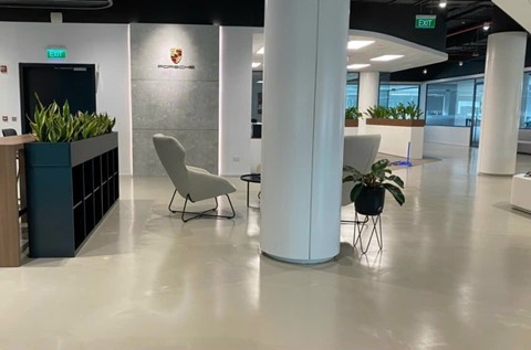 Bespoke Artistic Flooring Redefines Style In Luxury Car Showroom