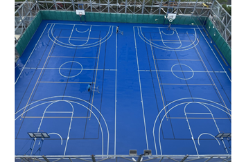 Revamping the Sports Court at ISHCMC, Vietnam