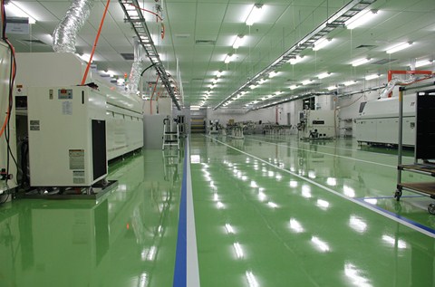 Flowcrete Conducts Toshiba’s Anti-Static Floor Installation