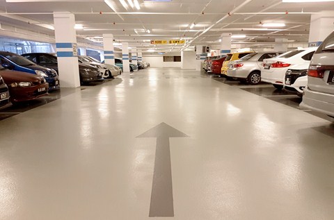 Award-winning Hotel Regenerates Car Park with Deckcoat EP