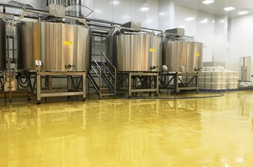 High-Tech Milk Plant Installs High Performance Floors